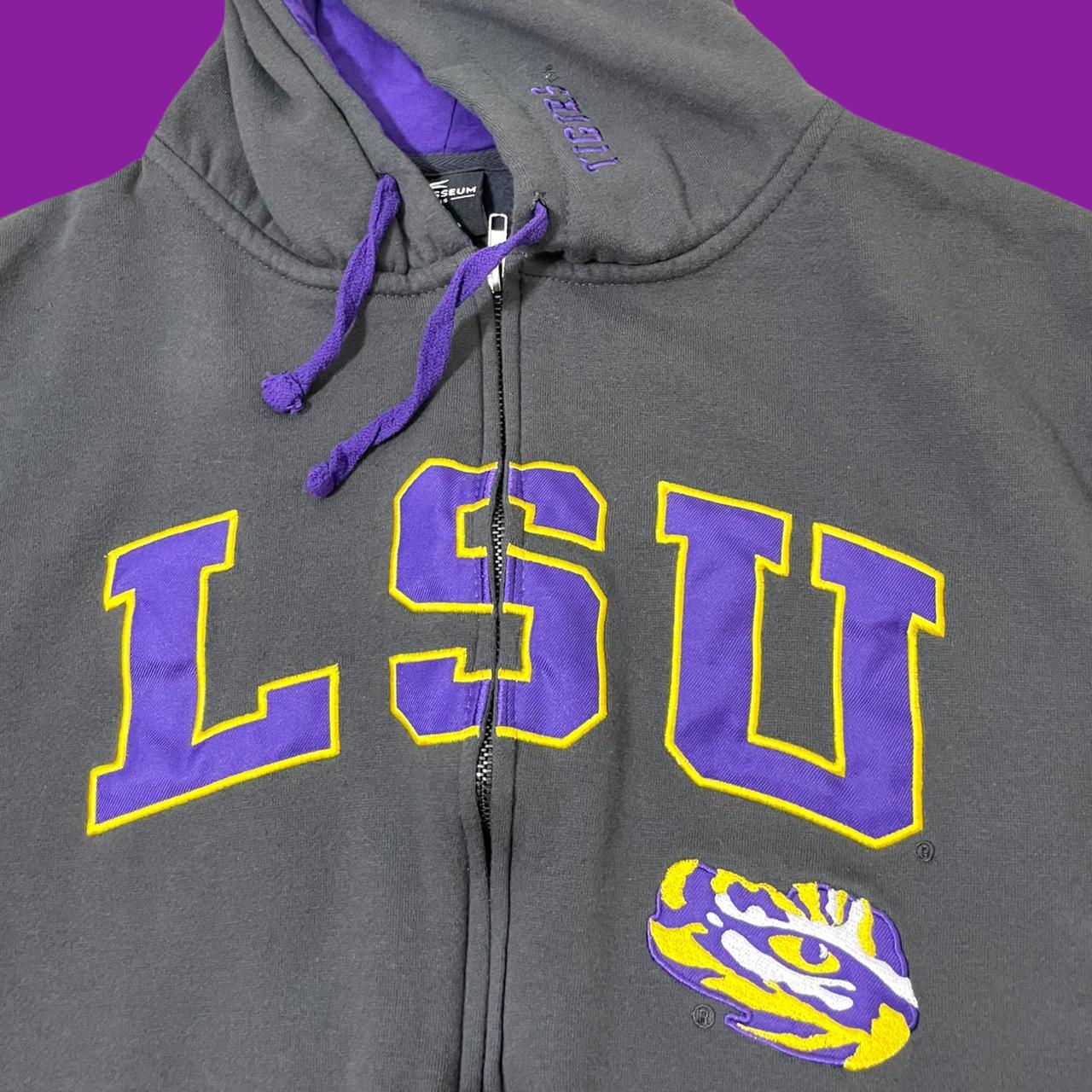 LSU full zip hoodie 🔴Size: XL 🟣Tag/features:... - Depop