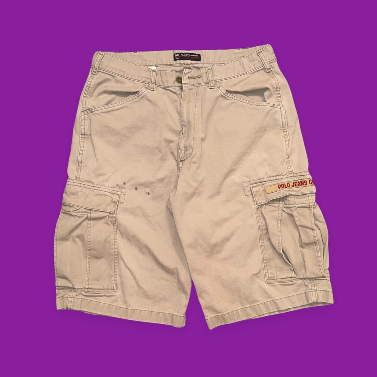 polo jeans company cargo shorts