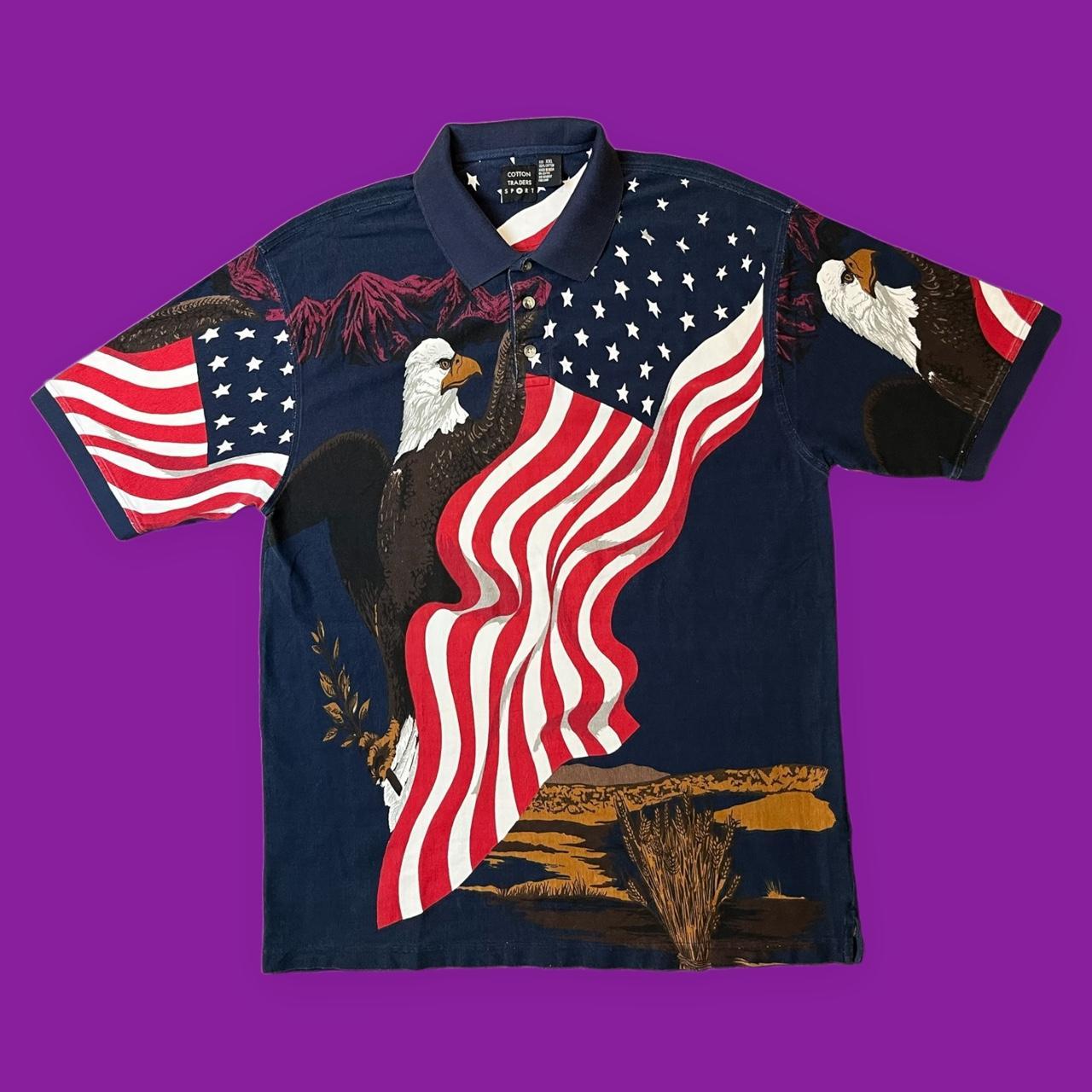 Product Image 1 - Retro American pride polo shirt