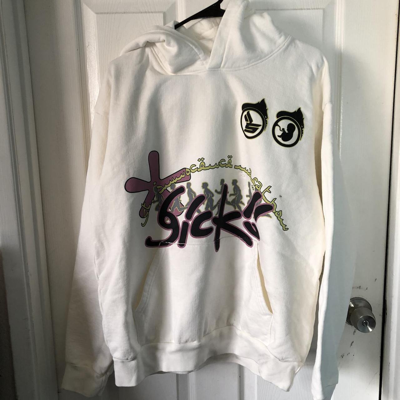Sicko Born From Pain Hoodie Brand New Without... - Depop