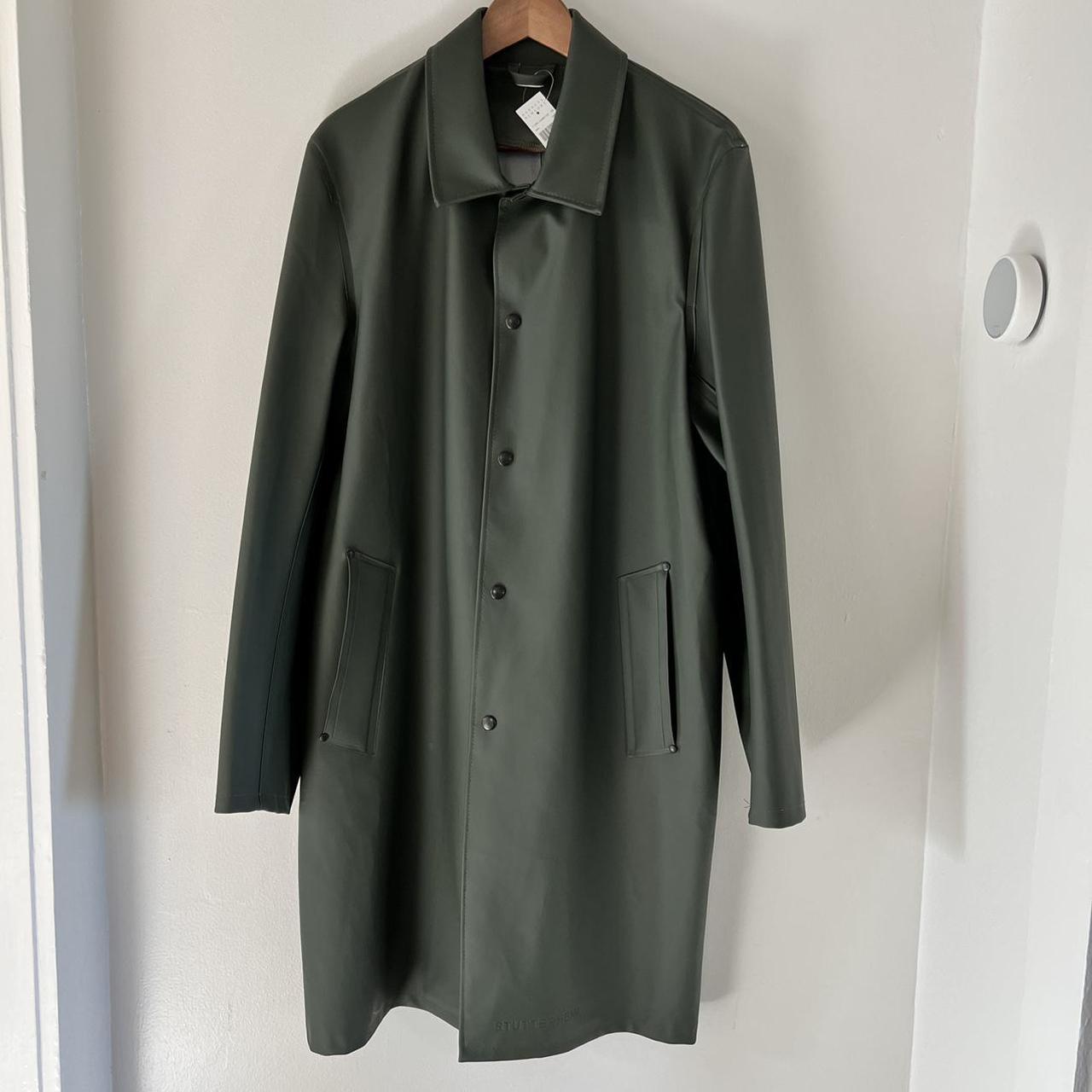 Stutterheim Men's Green Coat