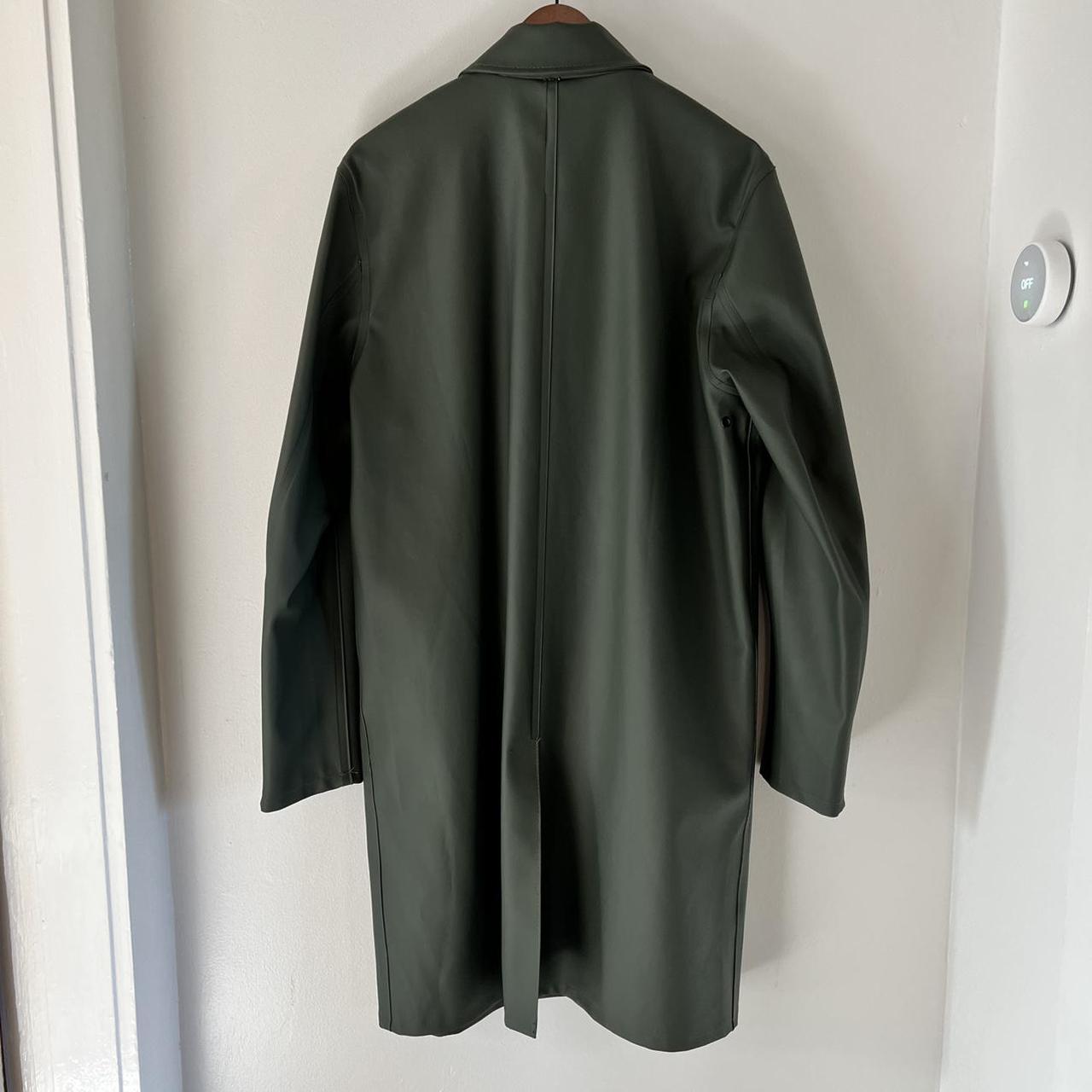 Stutterheim Men's Green Coat (2)