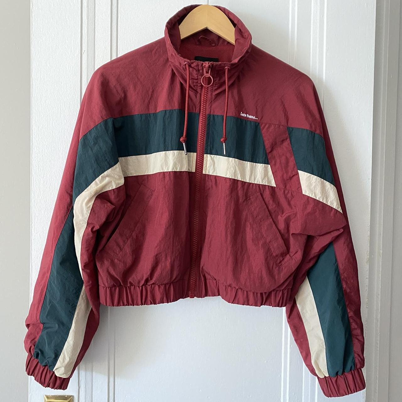 Urban Outfitters Women's Burgundy Jacket (2)