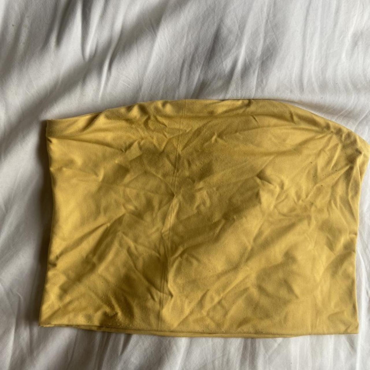 Women's Yellow Bandeaus | Depop