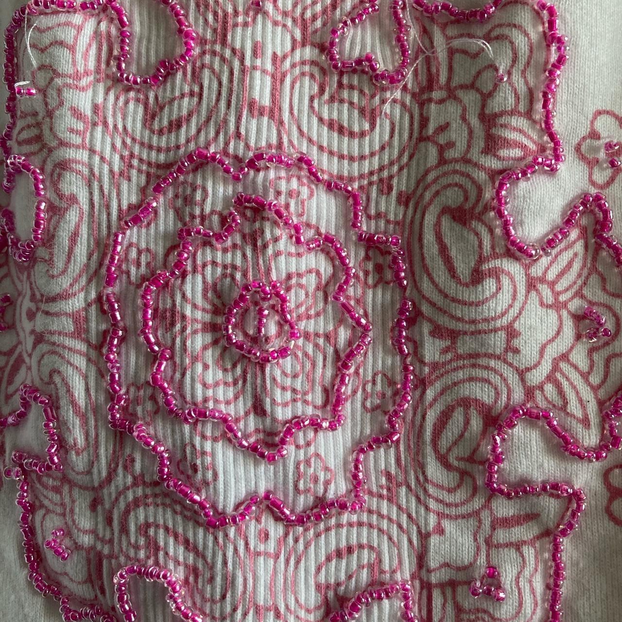 Joseph Women's White and Pink Vest (2)