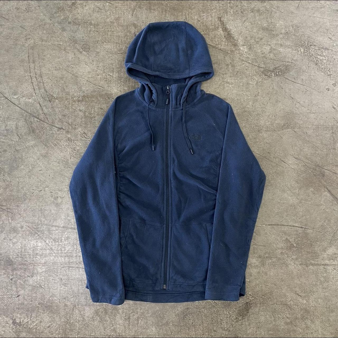 The North Face Women's Blue and Navy Jacket | Depop