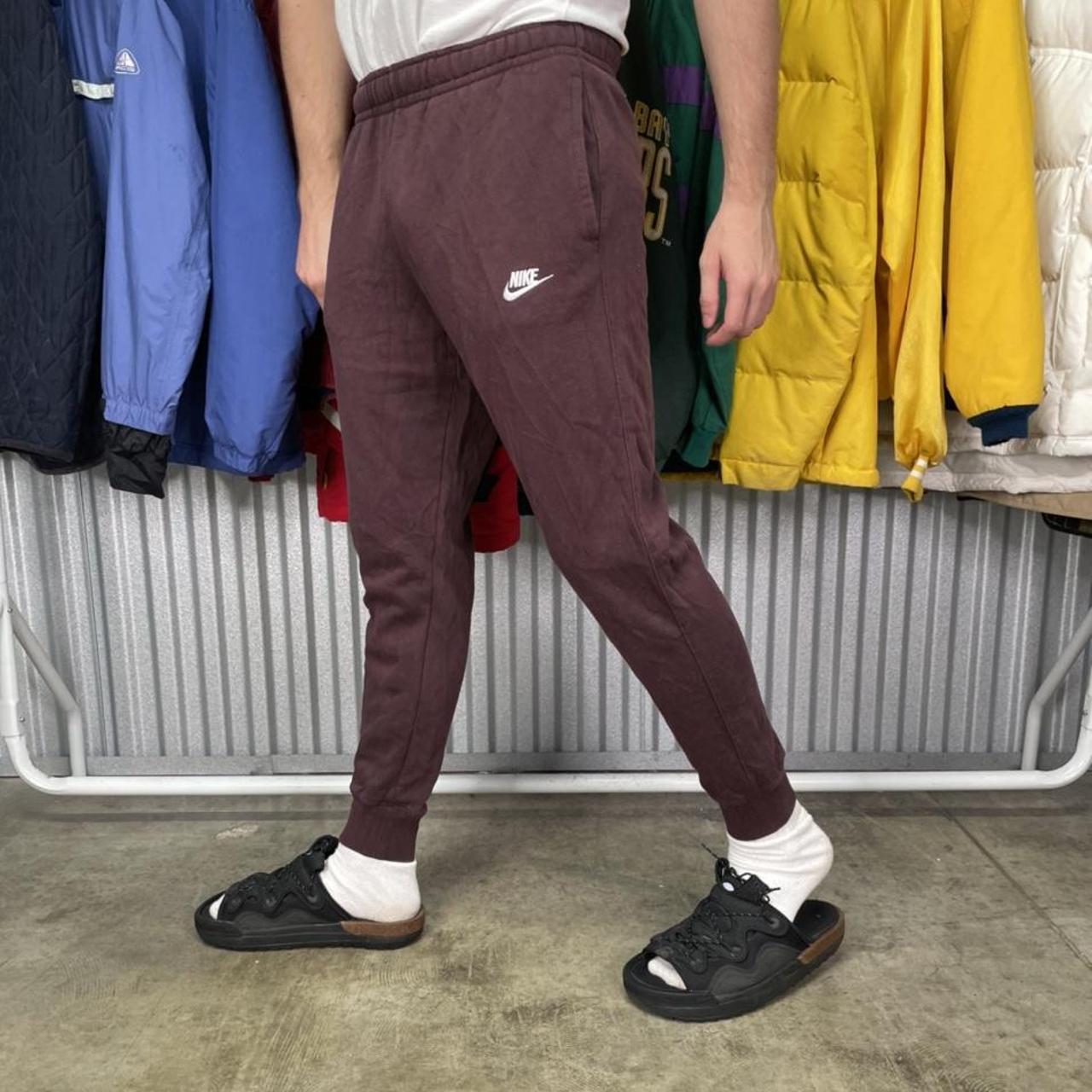 Nike Joggers Y2K Straight Leg Cotton Sports Track... Depop