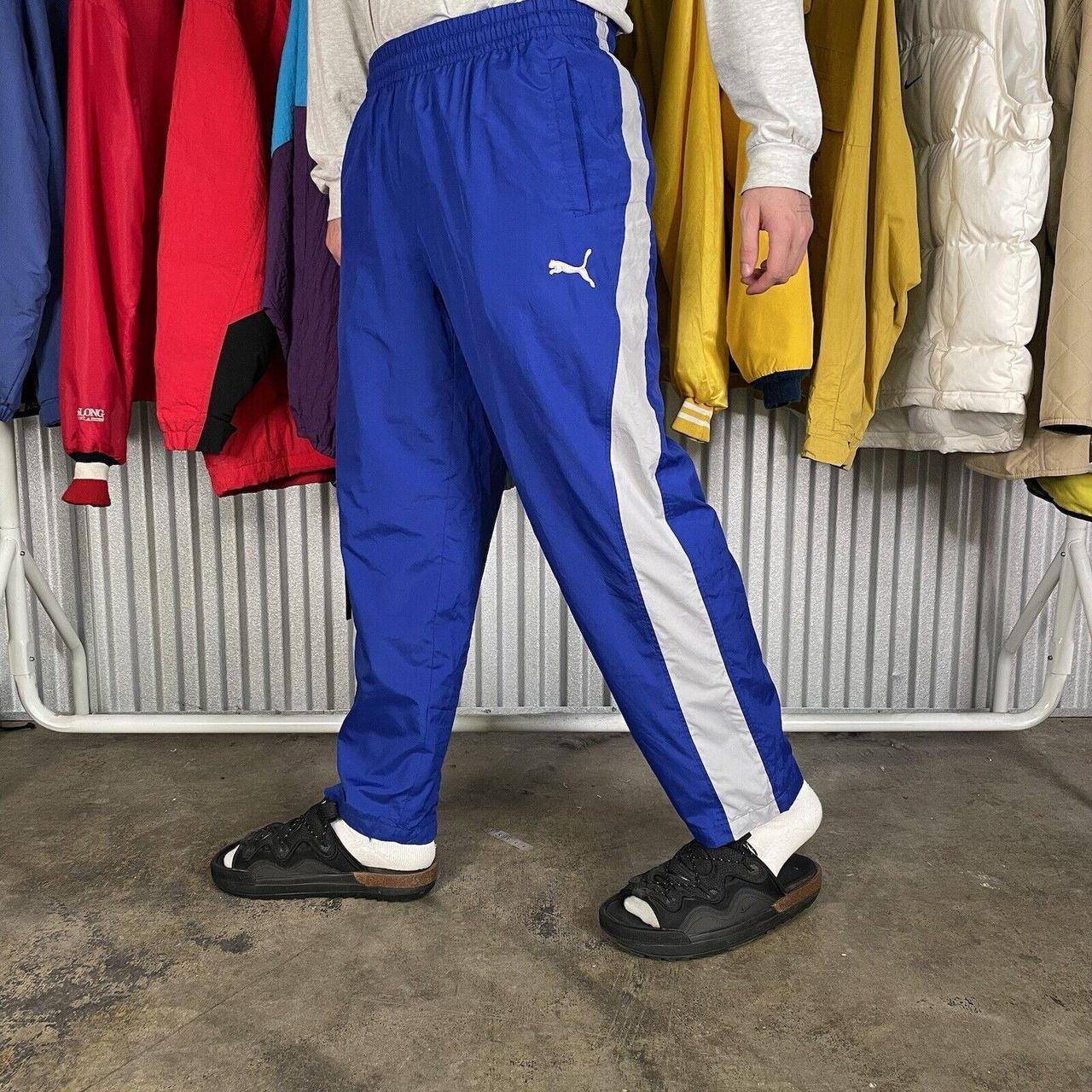 Puma Men's Blue Joggerstracksuits Depop