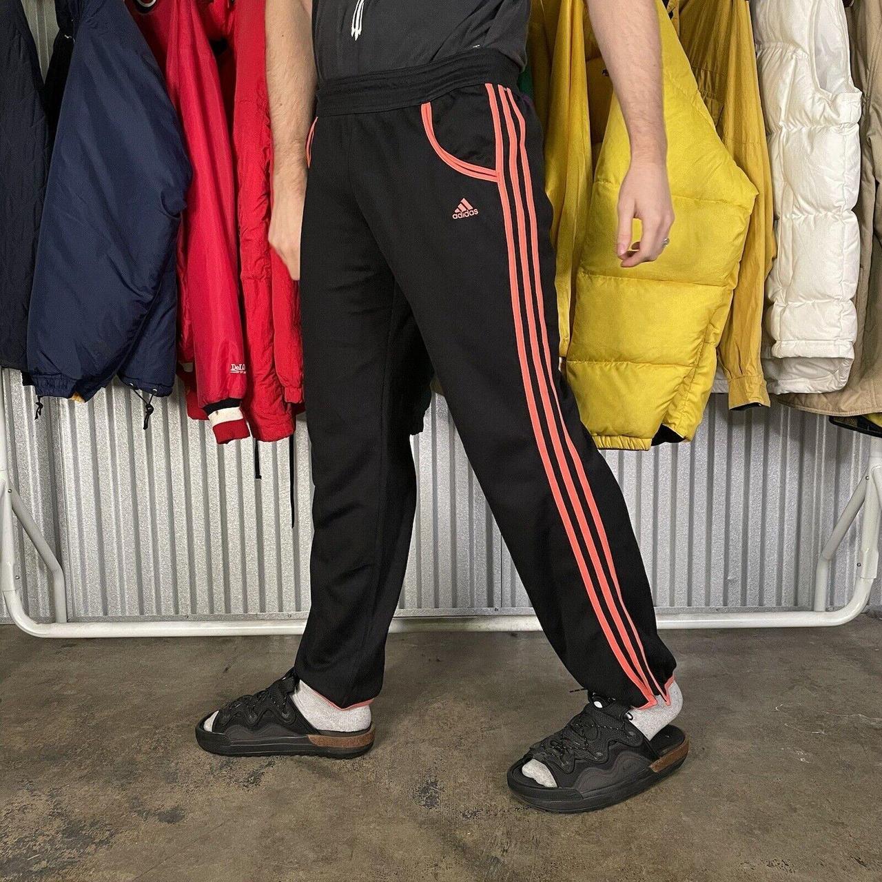 Adidas Tracksuit Bottoms Straight Leg Sports Depop 8326