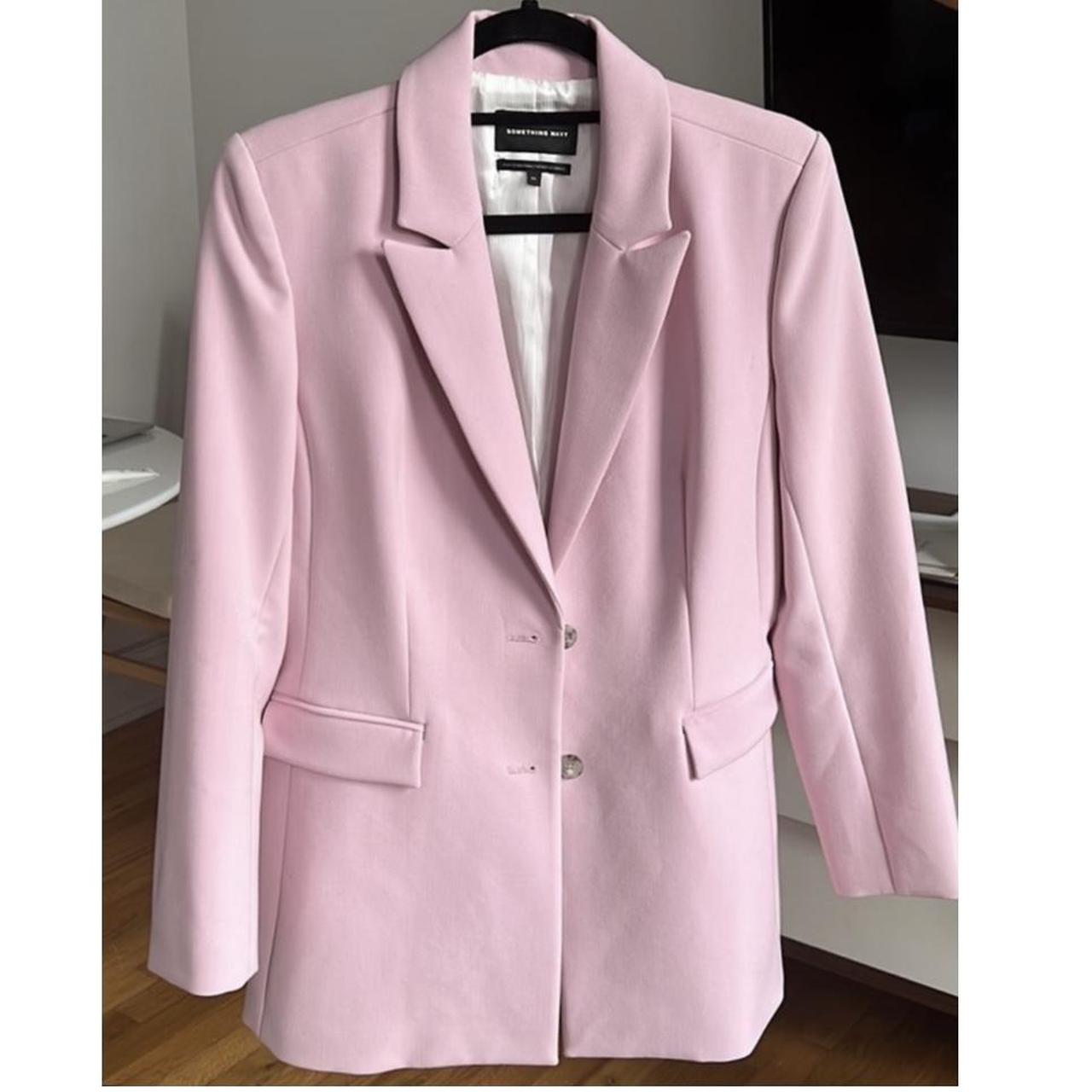 Something navy hot sale pink blazer