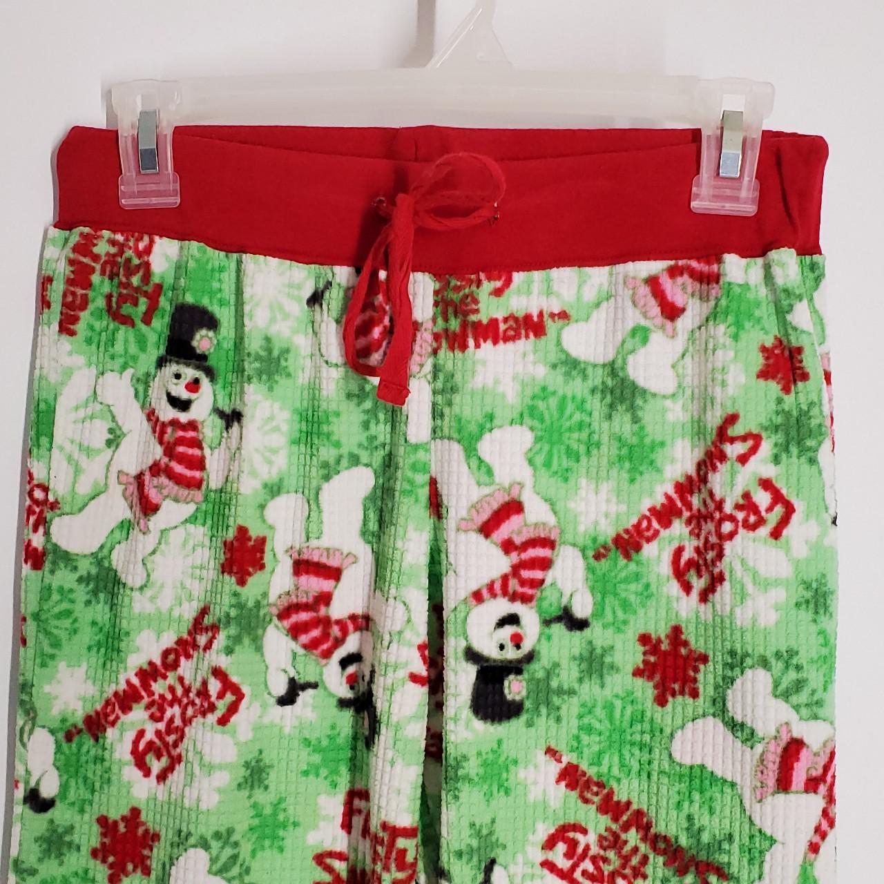 Frosty The Snowman Pajama Bottoms Pants. Womans,... - Depop