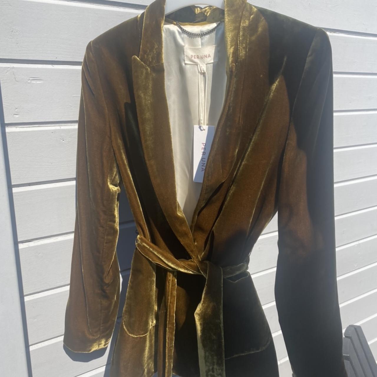 Per una velvet outlet jacket