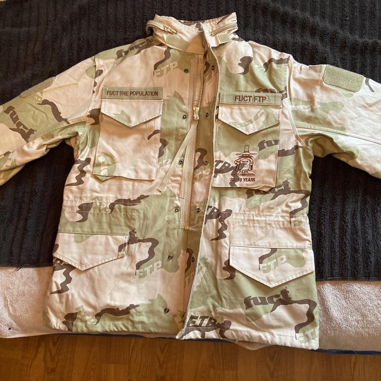 FTP X FUCT M65 MILITARY STYLE JACKET NEW/ NEVER... - Depop