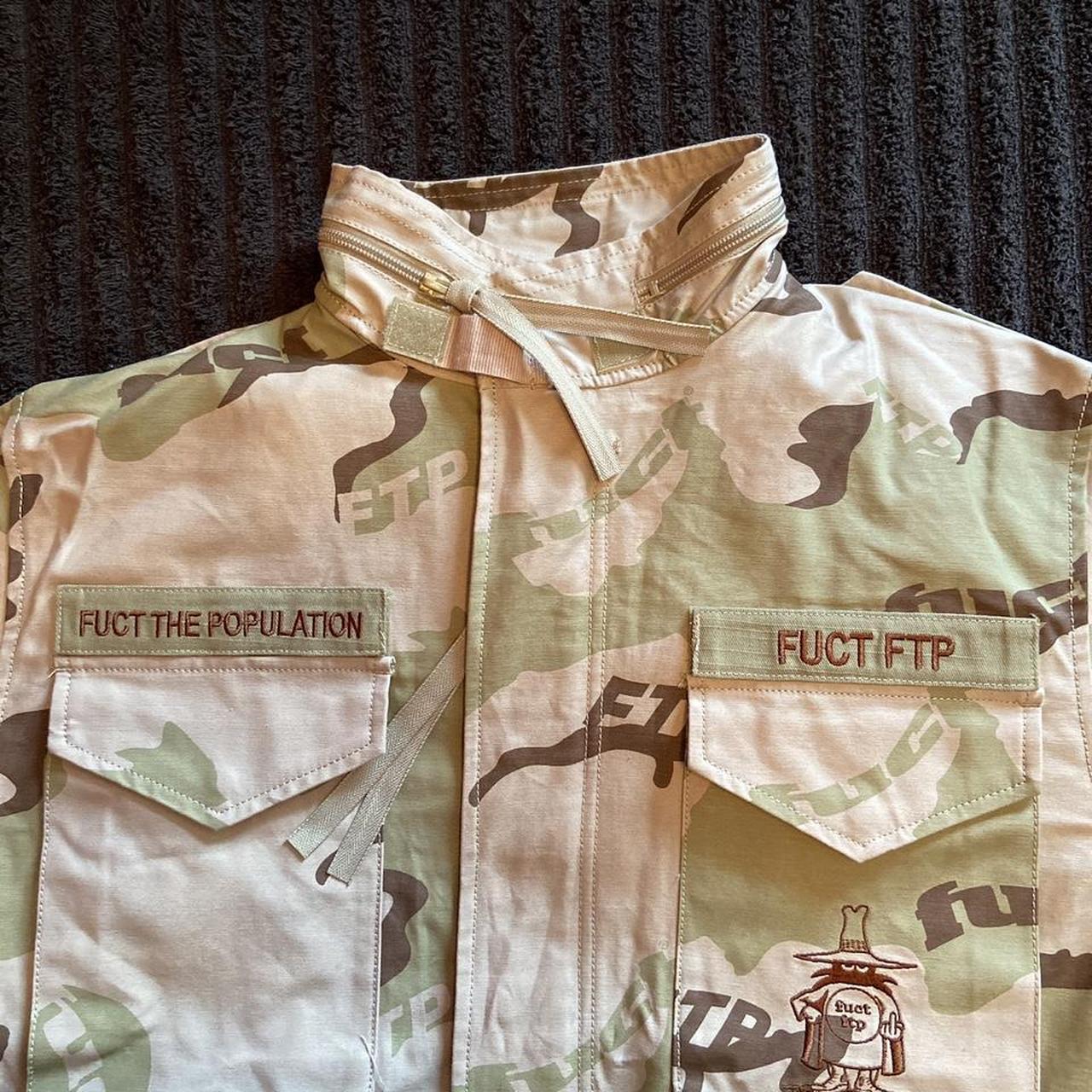 FTP X FUCT M65 MILITARY STYLE JACKET NEW/ NEVER... - Depop