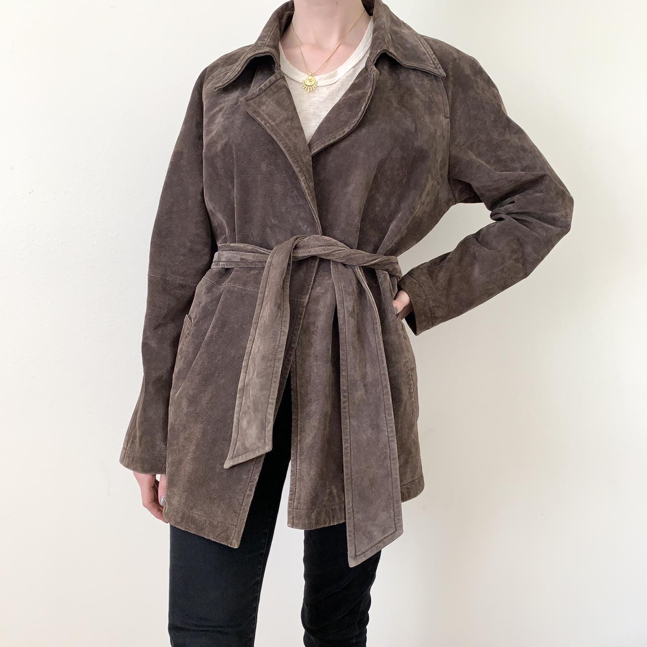 margaret godfrey suede coat