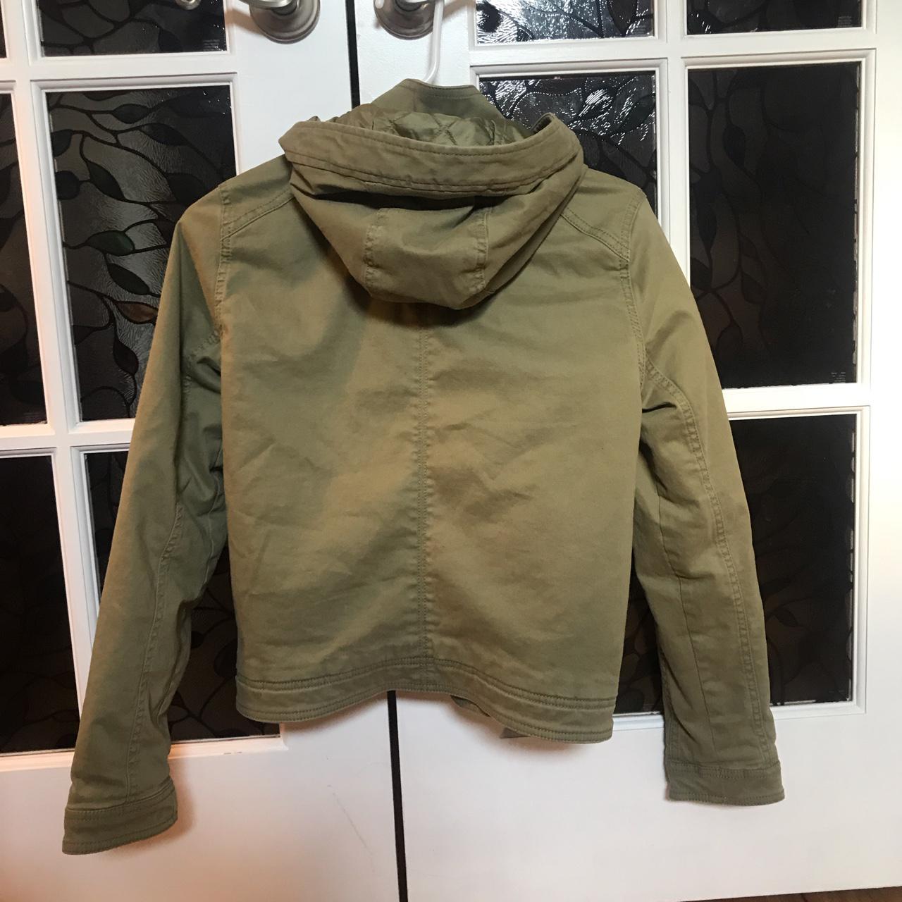 Hollister Co. Women's Green Jacket | Depop