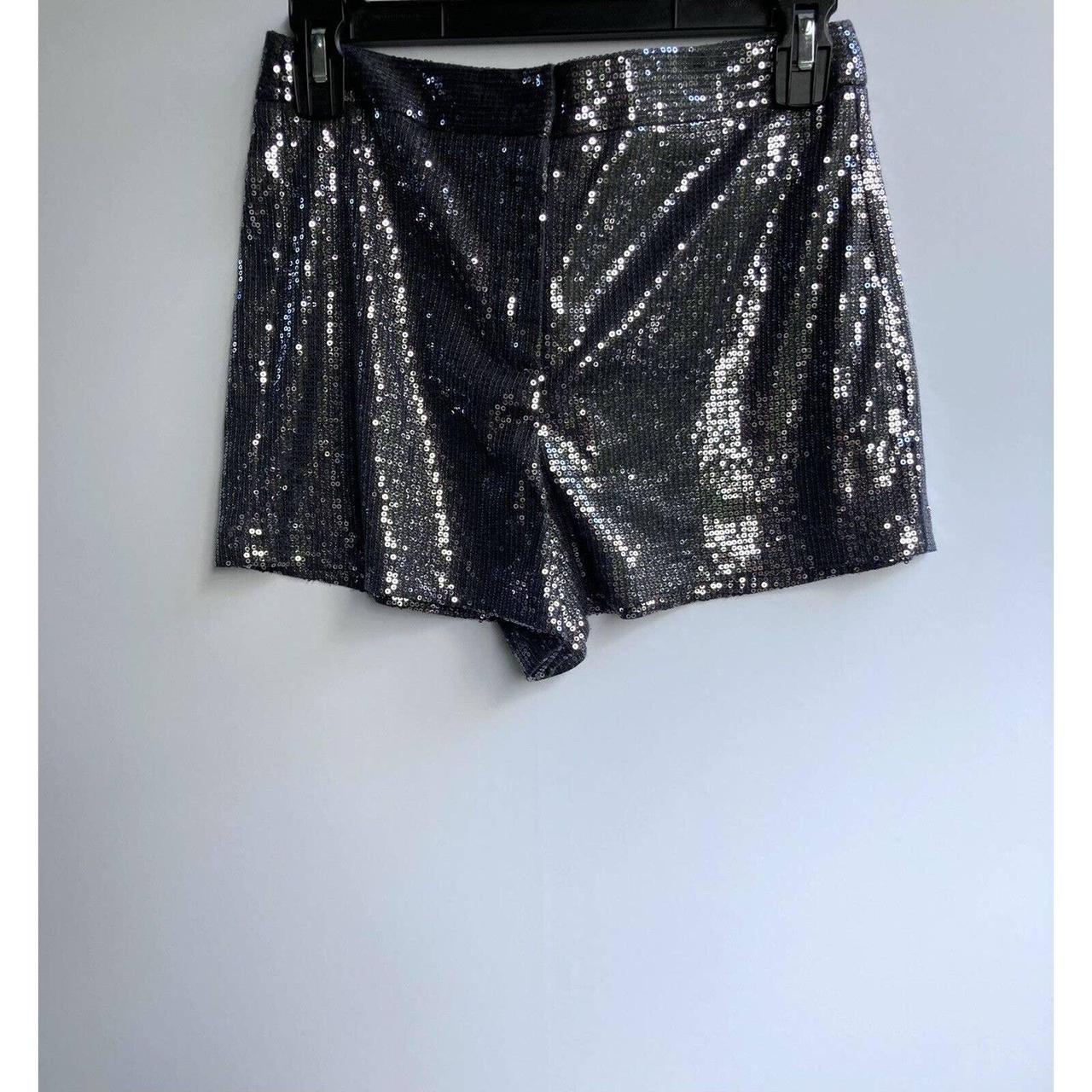 Topshop store sequin shorts