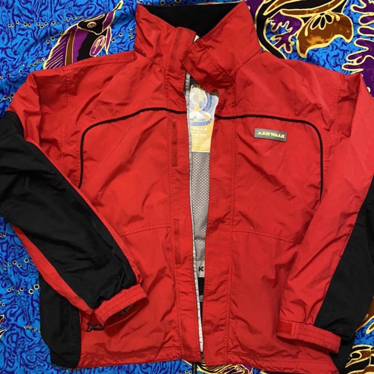 Vintage Red Global Airwalk Ski Jacket Lots of... - Depop