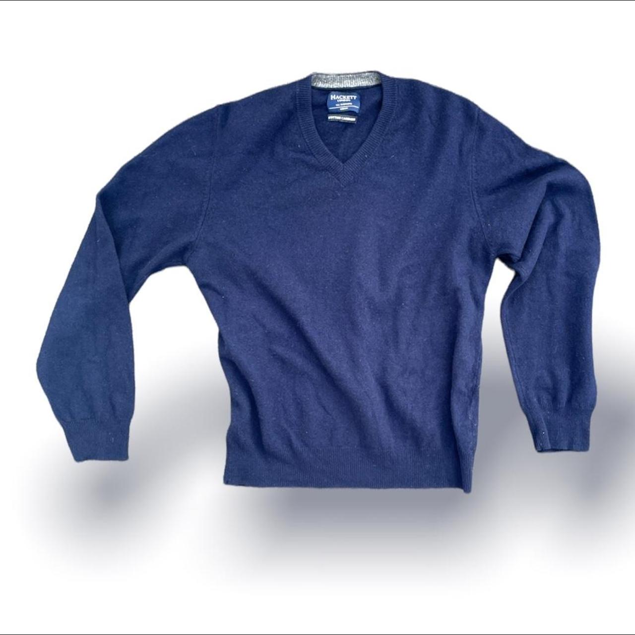 Product Image 1 - V-neck cashmere sweater, mens size