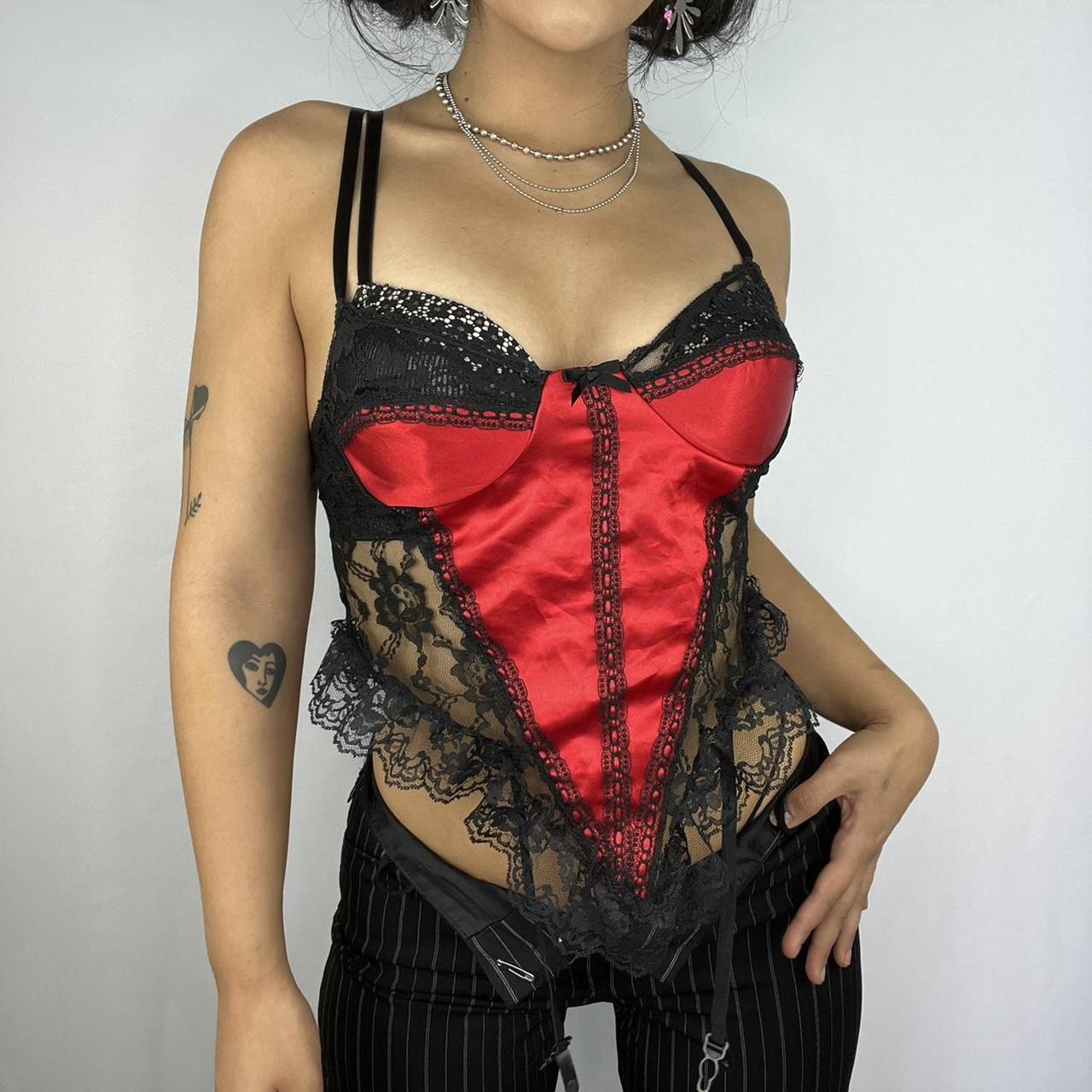 Product Image 1 - Y2K Goth Corset Top đź’‹
$5
