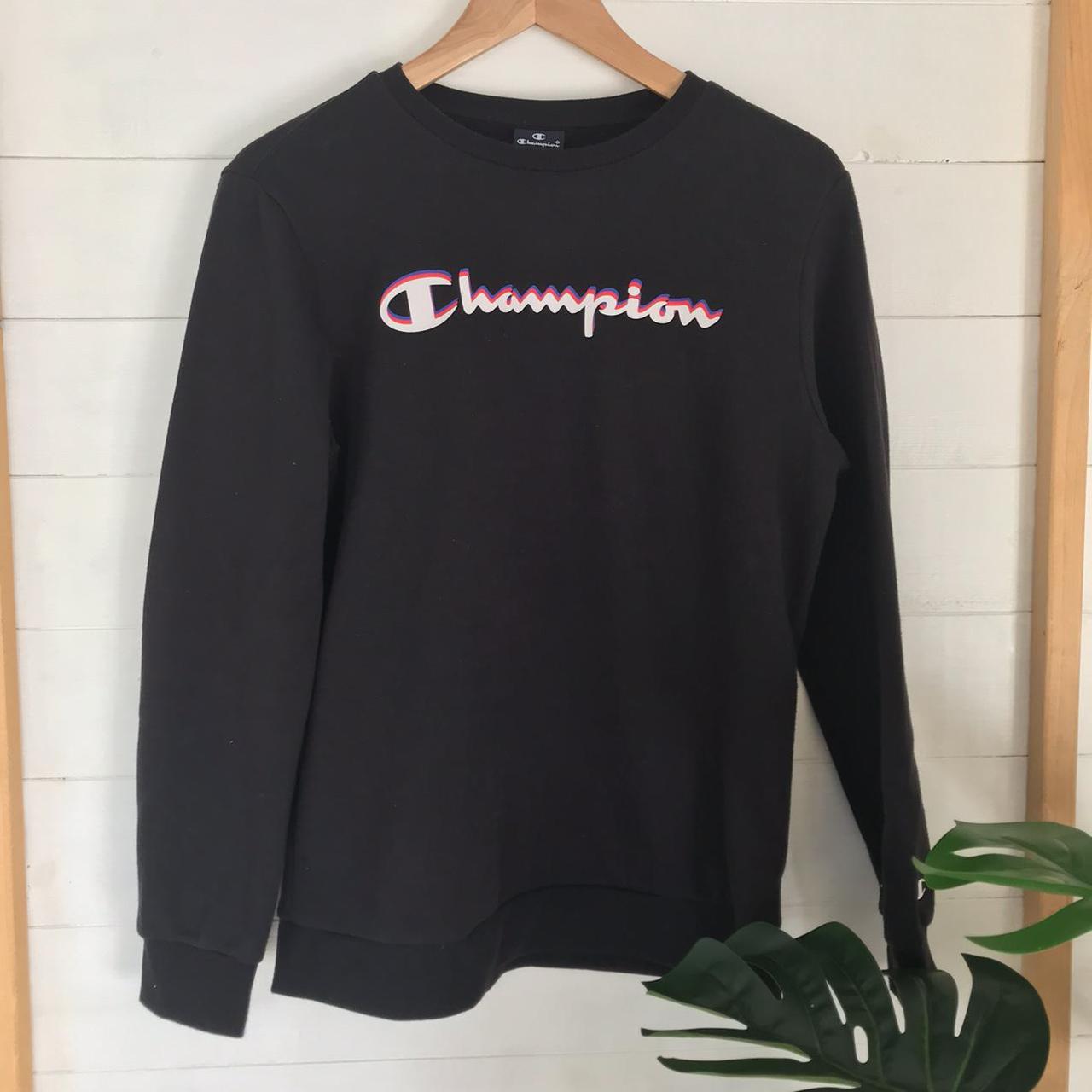black champion sweatshirt