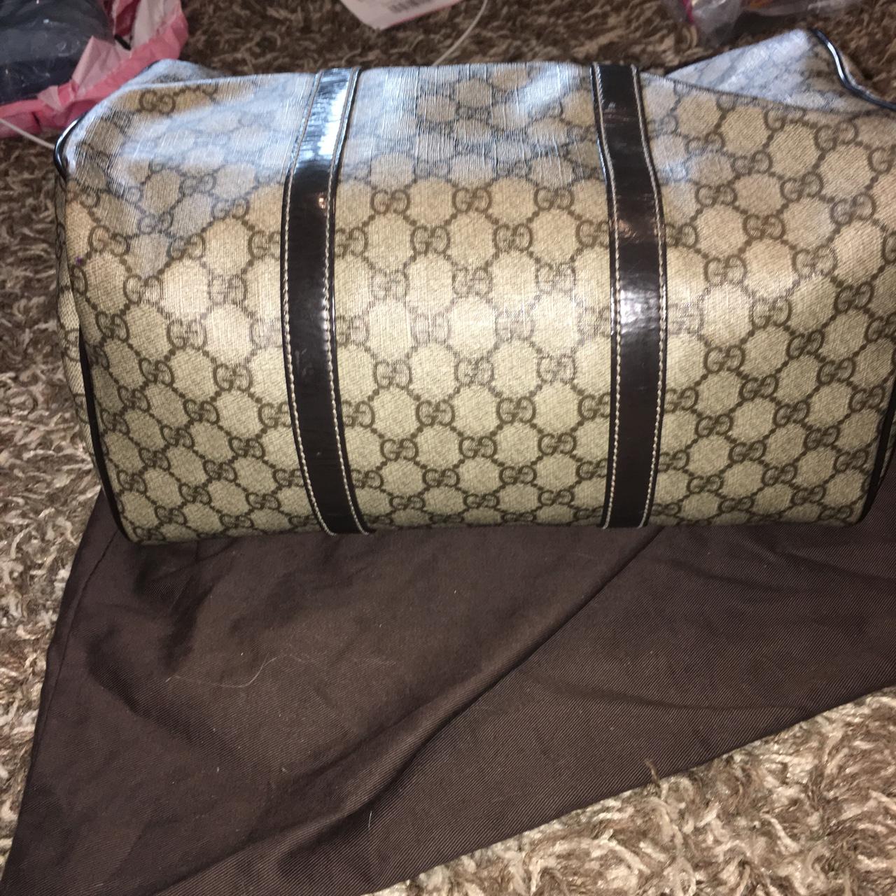 Gucci Boston Leather Handbag AND matching wallet - Depop