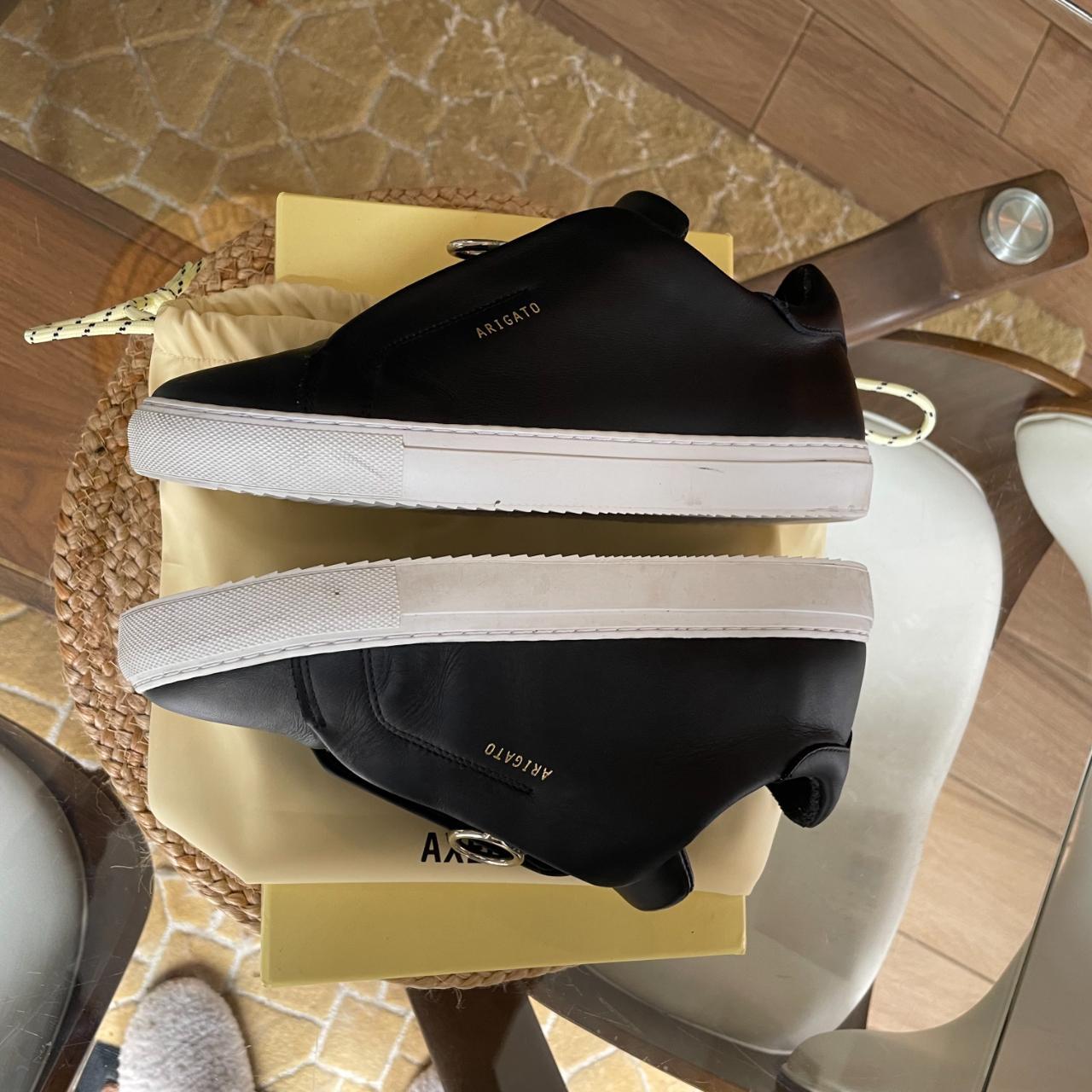 BOXED AXEL ARIGATO Clean 90 Zip Trainers in Black