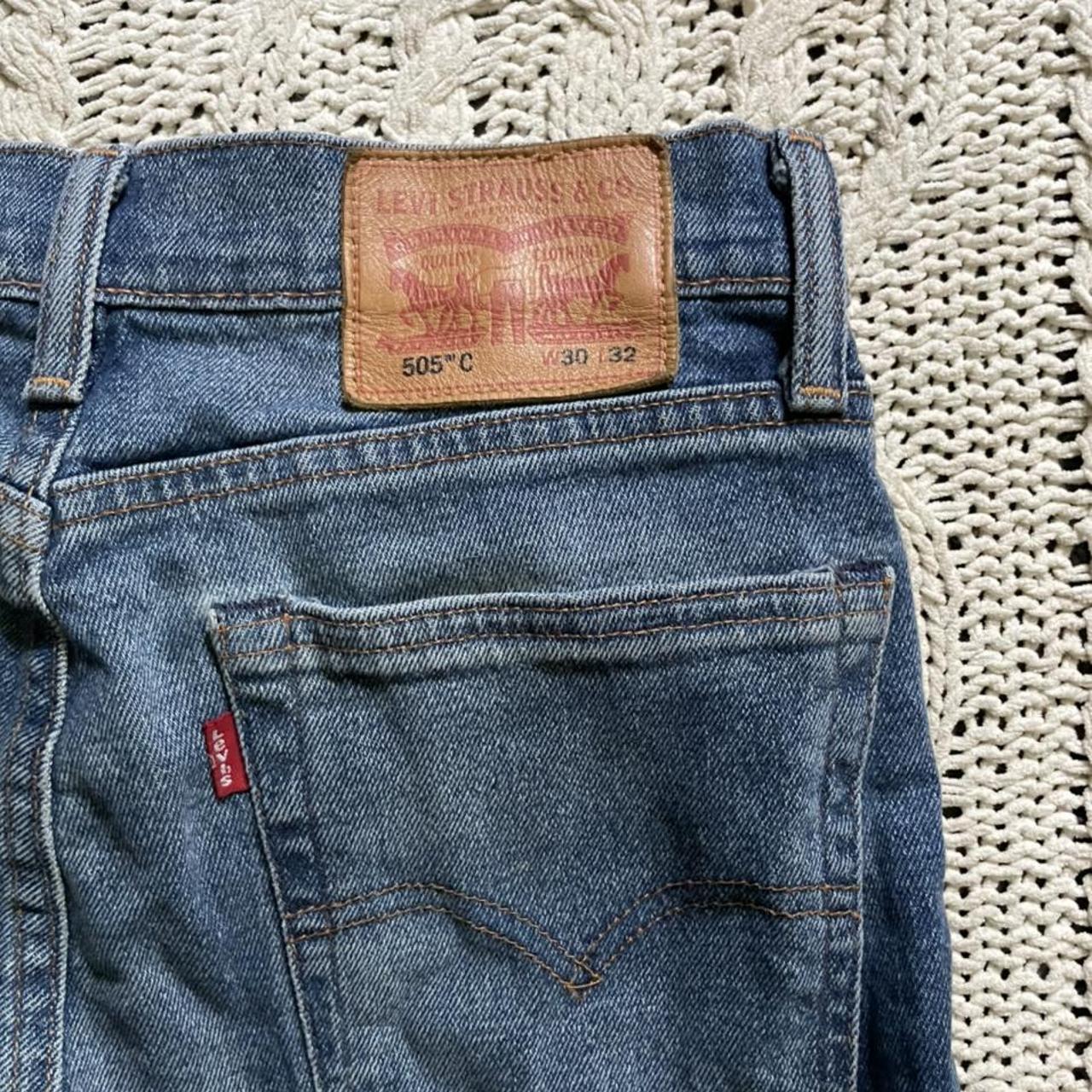 Vintage Straight Leg, High Waisted Levi Jeans -... - Depop