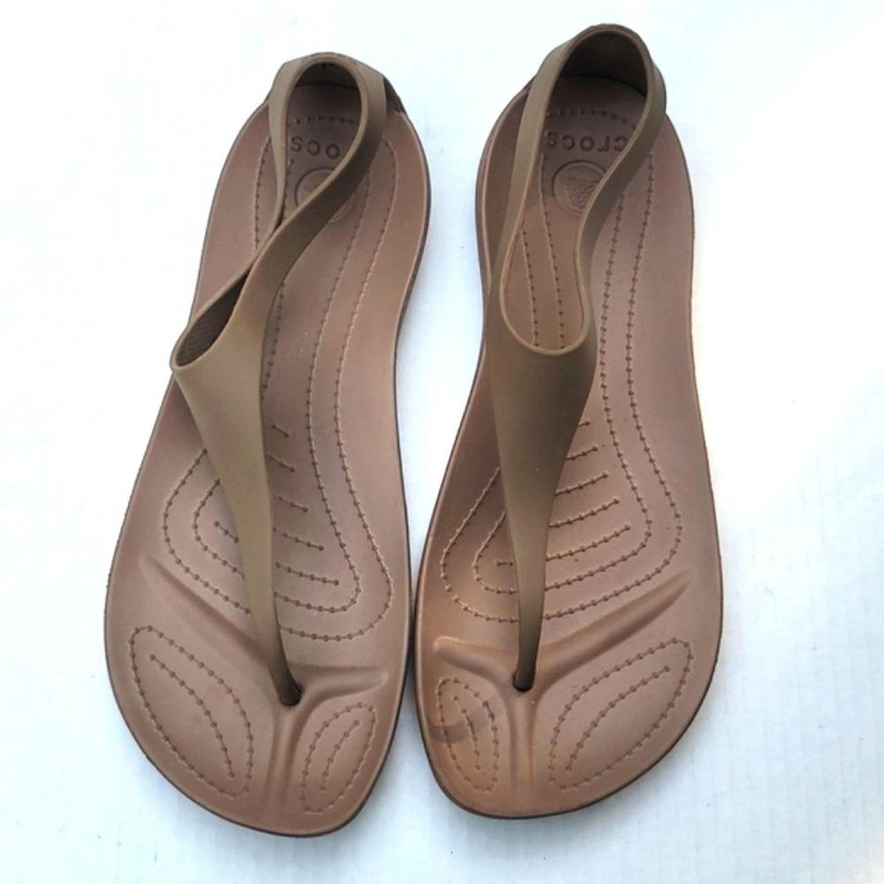Product Image 1 - Crocs sexiankle flip flop sandals