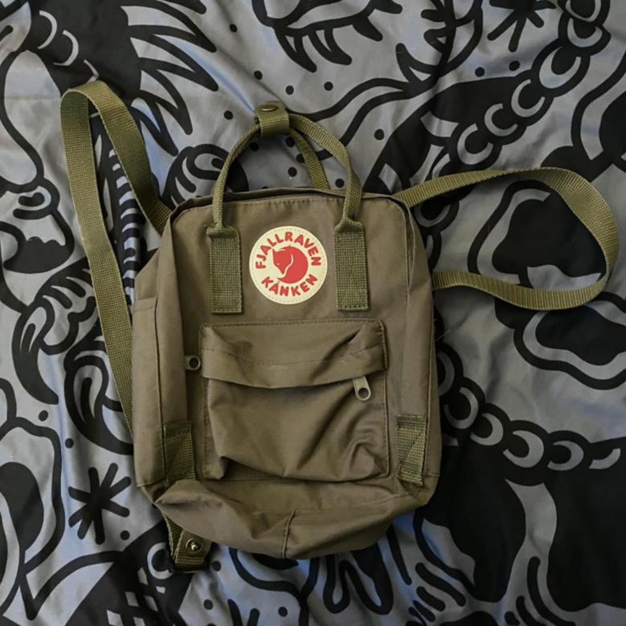 kanken mini deep forest