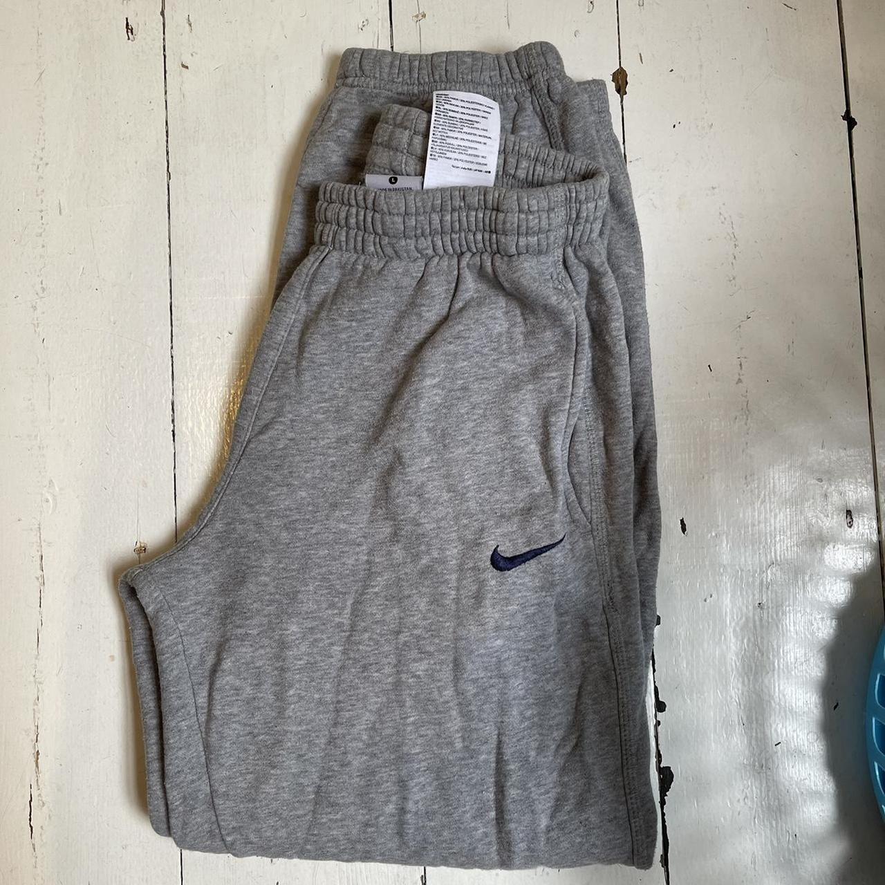 Nike Men's Grey Joggers-tracksuits | Depop