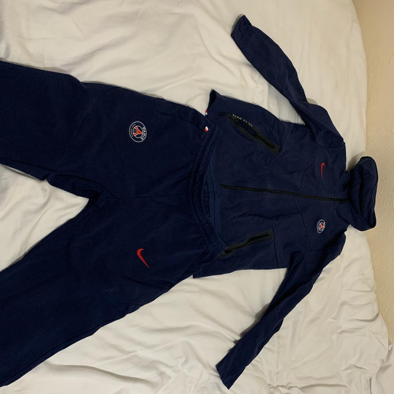 Old Season PSG Nike Tech Fleece - Depop