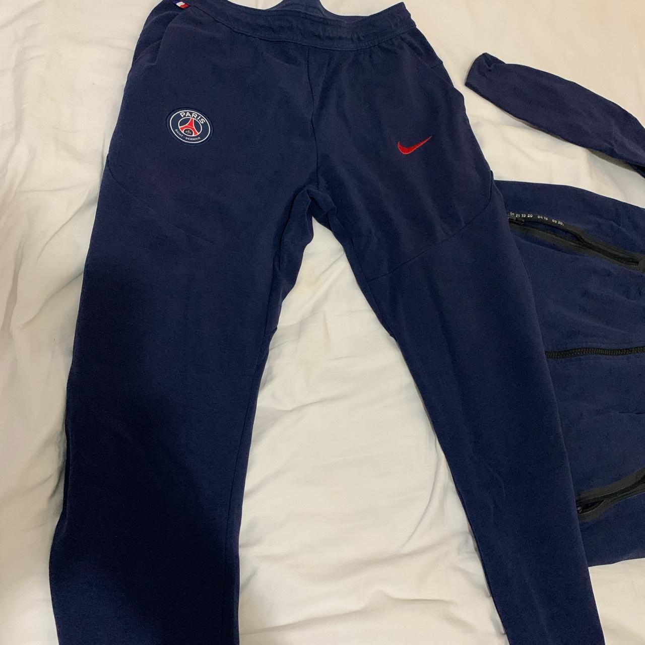 Old Season PSG Nike Tech Fleece - Depop