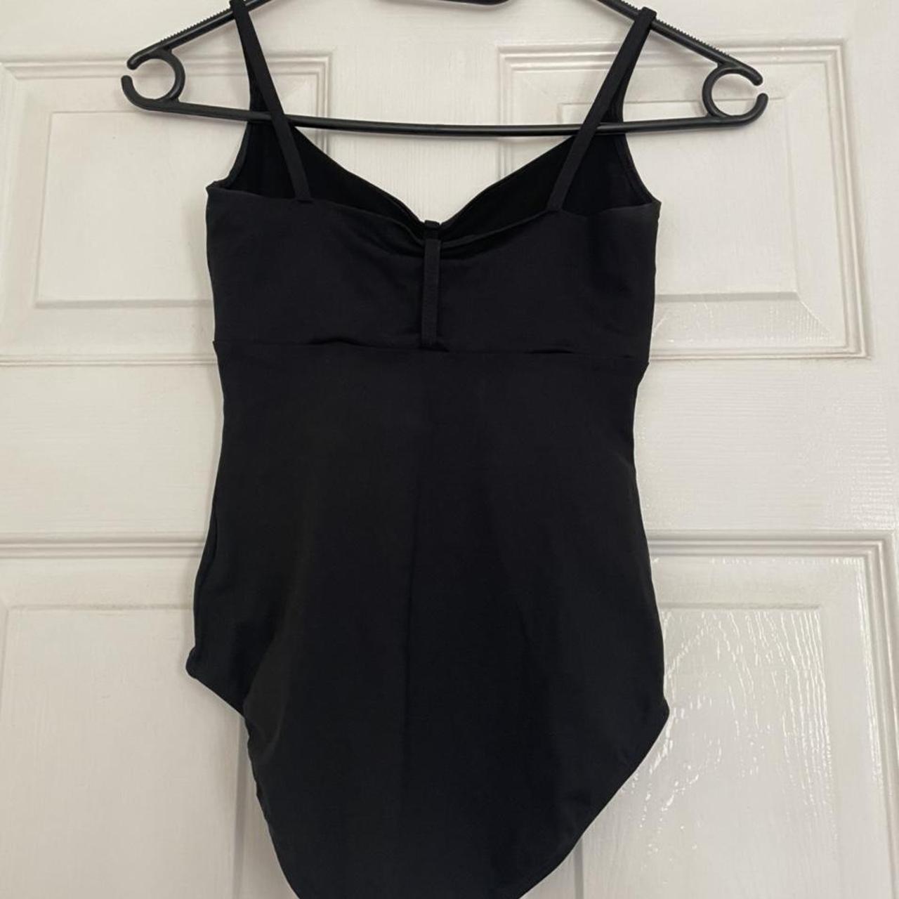 Plume Black Camisole Leotard Worn Once Size -... - Depop