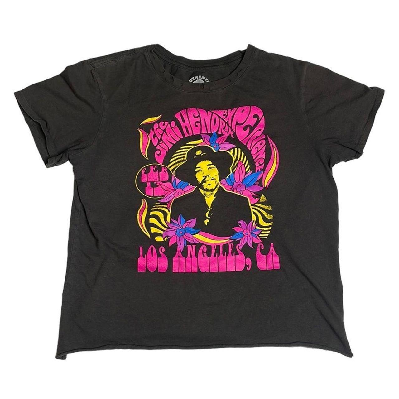 T-shirt Homme The Jimi Hendrix Experience - Noir - Taille S à 4XL - Coton - Neuf Avec étiquette