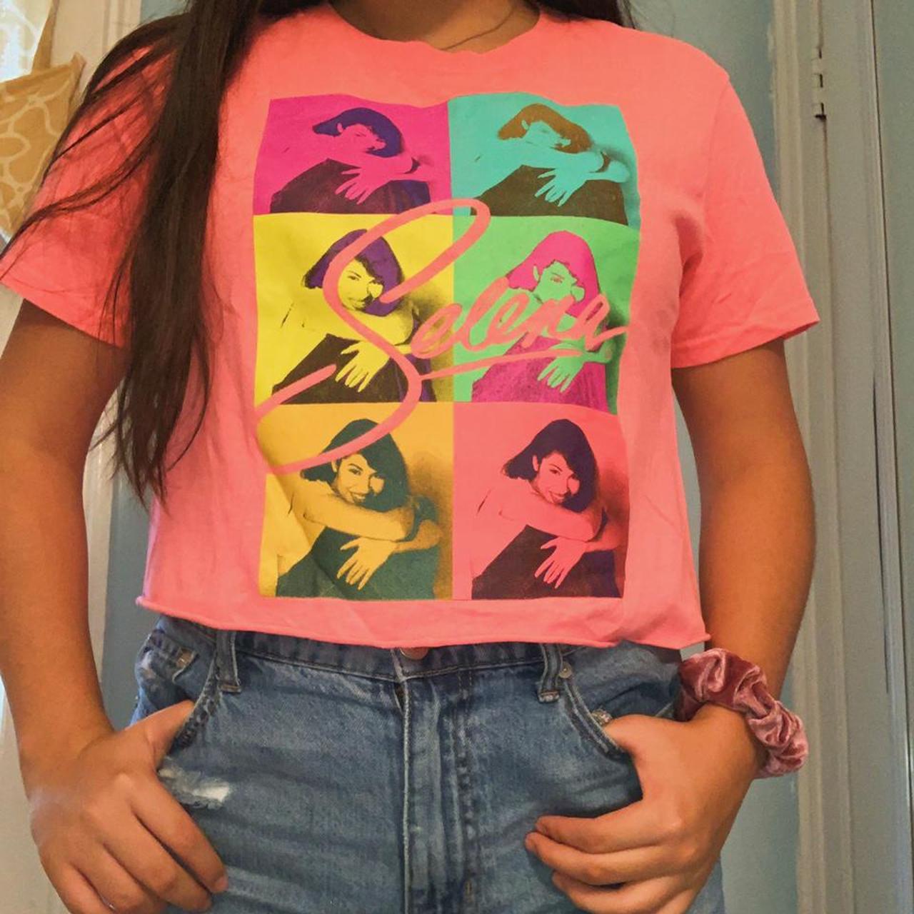 selena neon shirt