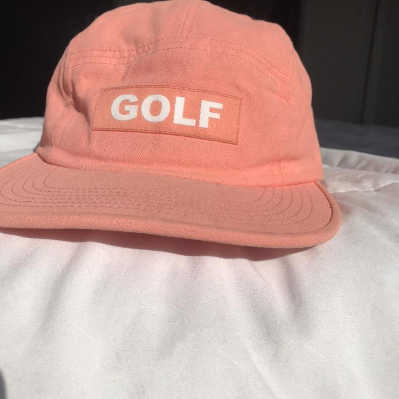 golfwang キャップ ピンク GOLF WANG 赤タグ ピンクキャップ