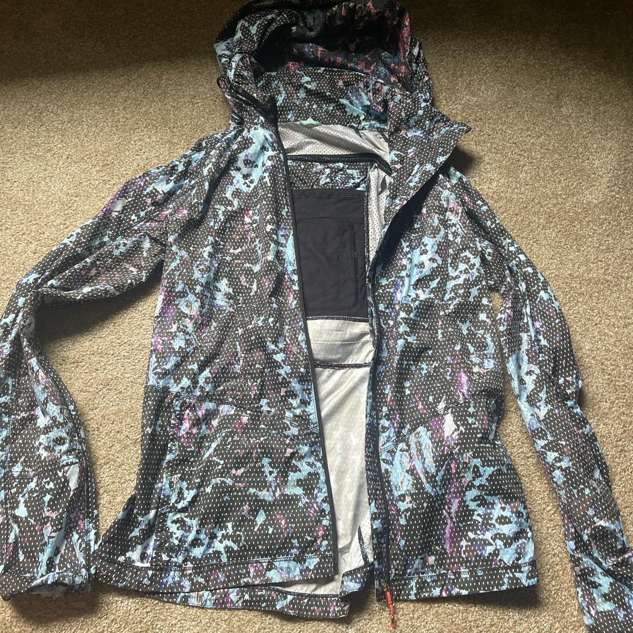 Lululemon rain jacket!! Folds into a bag size in the... - Depop