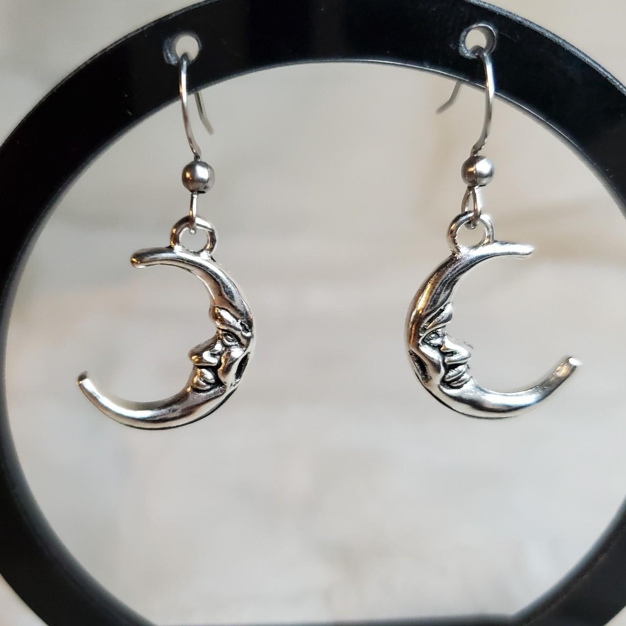 Product Image 2 - Crescent moon with face charm