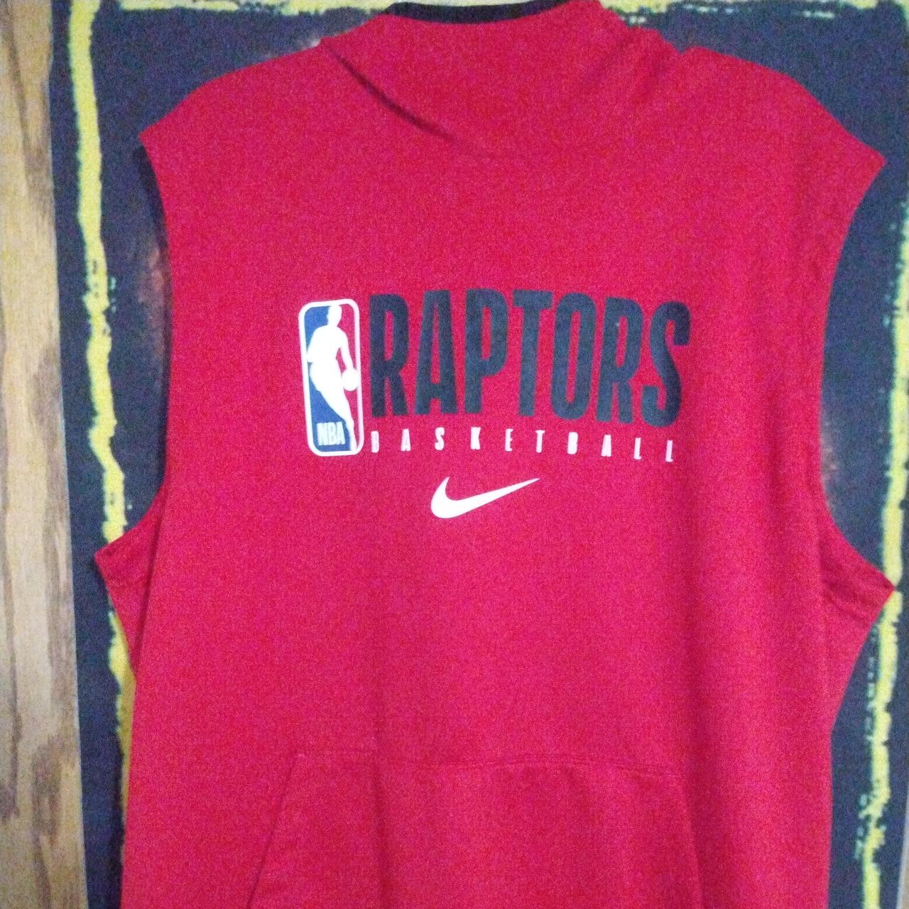 Raptors hot sale sleeveless hoodie