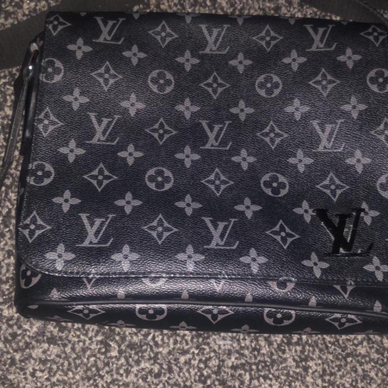 Louis Vuitton Men's Black Bag | Depop