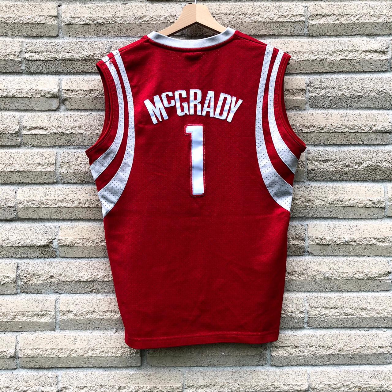 Vintage Tracy McGrady Houston Rockets NBA Basketball - Depop