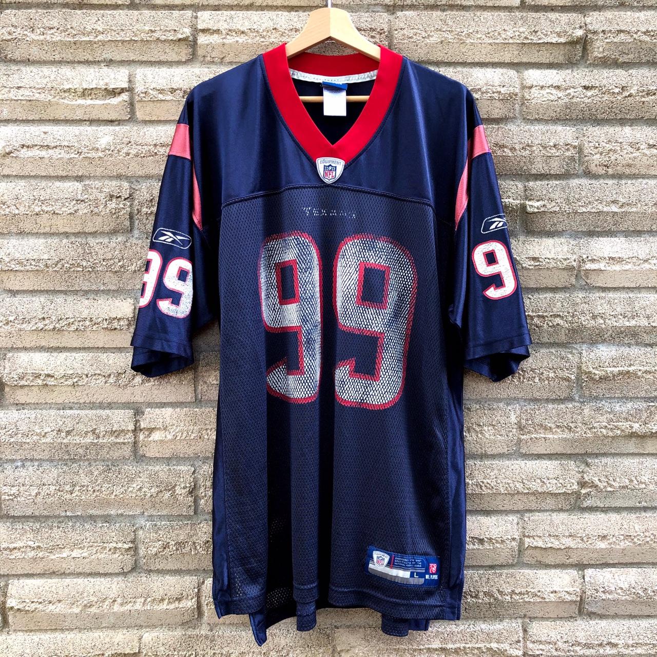 Reebok NFL Houston Texans Jersey 99 J. J. Watt in Blue Size S