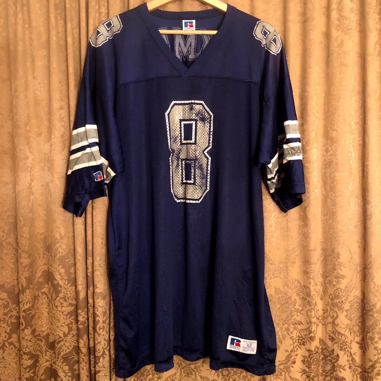 TROY AIKMAN DALLAS COWBOYS VINTAGE 1990'S RUSSELL ATHLETIC JERSEY