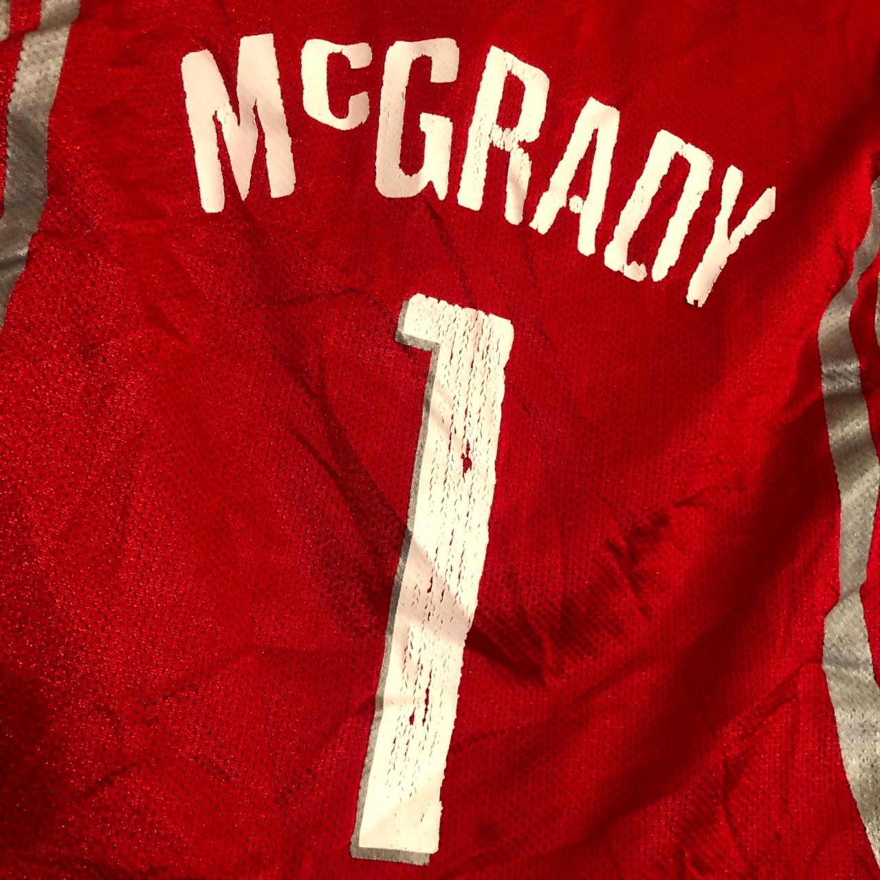 Vintage Tracy McGrady Houston Rockets NBA Basketball - Depop