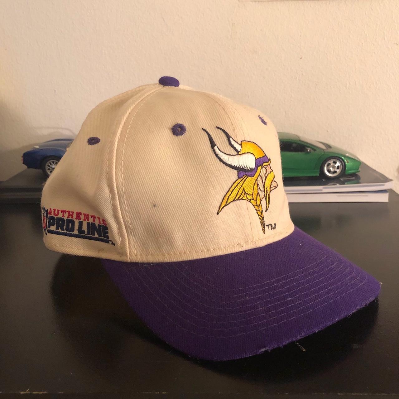 Vintage Logo 7 Minnesota Vikings Hat! Condition: - Depop