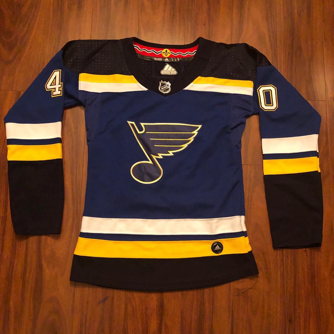 Adidas St. Louis blues youth hockey jersey, size - Depop