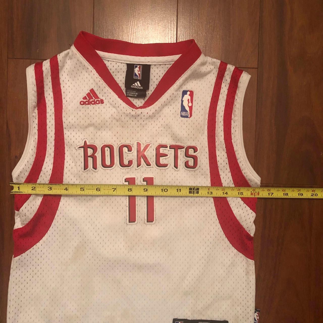 Retro Houston Rockets Yao Ming Jersey Reebok Size: - Depop