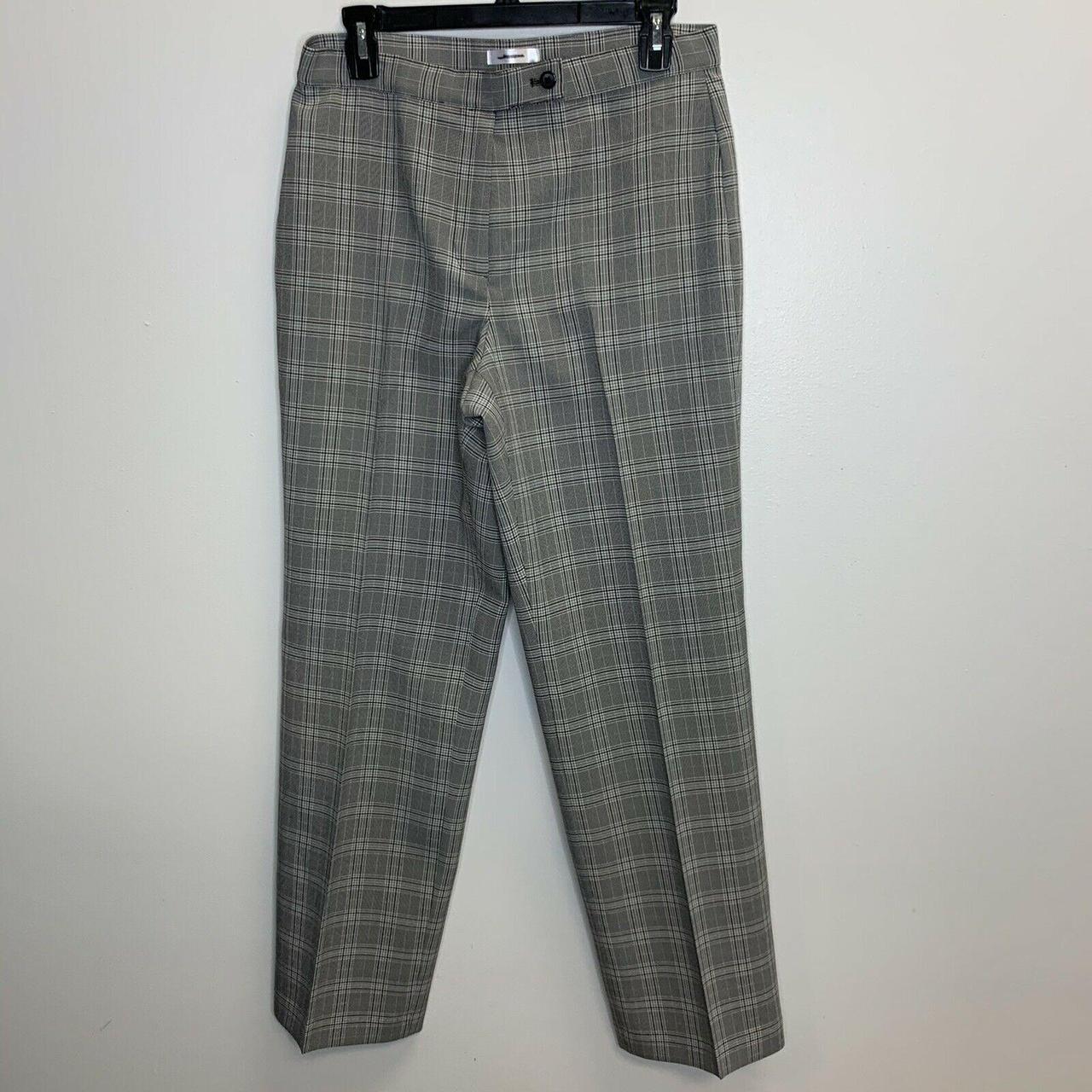 haggar plaid pants