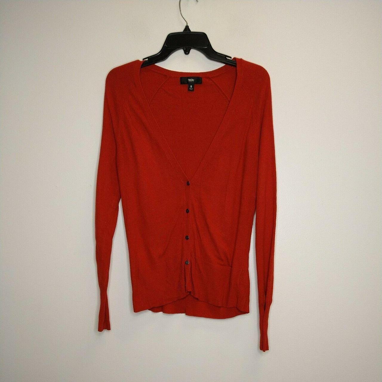 Mossimo Supply Co Red Pullover Sweater Top size M